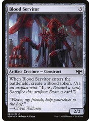 Magic: The Gathering Blood Servitor (252) Near Mint