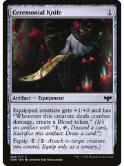 Magic: The Gathering Ceremonial Knife (254) Near Mint