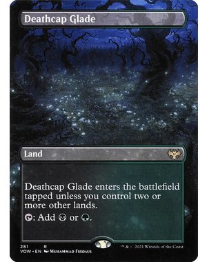 Magic: The Gathering Deathcap Glade (Borderless) (281) Lightly Played