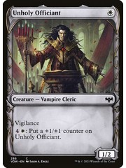 Magic: The Gathering Unholy Officiant (Showcase) (286) Near Mint