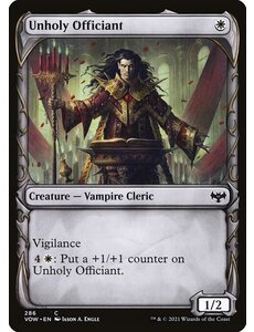 Magic: The Gathering Unholy Officiant (Showcase) (286) Near Mint