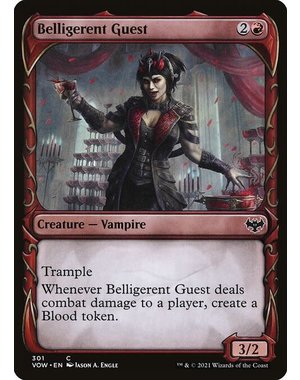 Magic: The Gathering Belligerent Guest (Showcase) (301) Near Mint