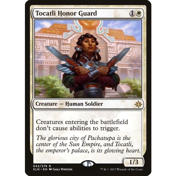 Magic: The Gathering Tocatli Honor Guard (042) Lightly Played