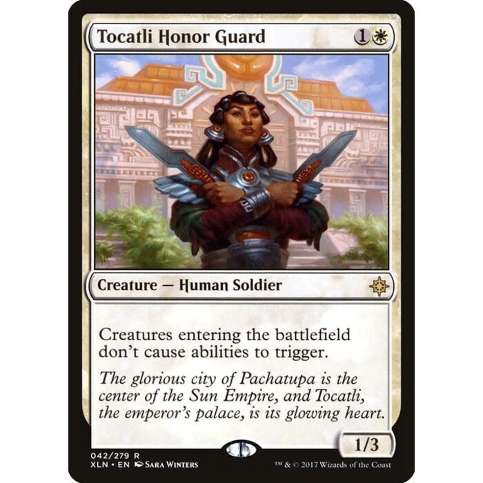 Magic: The Gathering Tocatli Honor Guard (042) Lightly Played