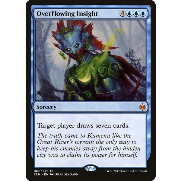 Magic: The Gathering Overflowing Insight (066) Lightly Played
