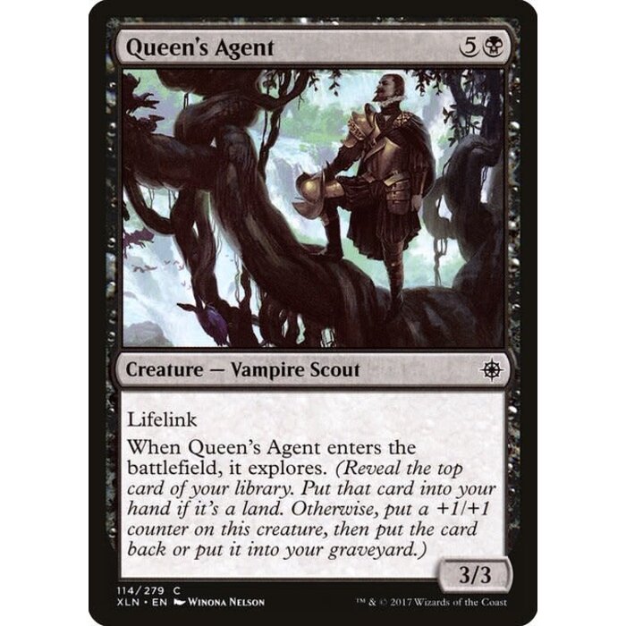 Magic: The Gathering Queen's Agent (114) Lightly Played