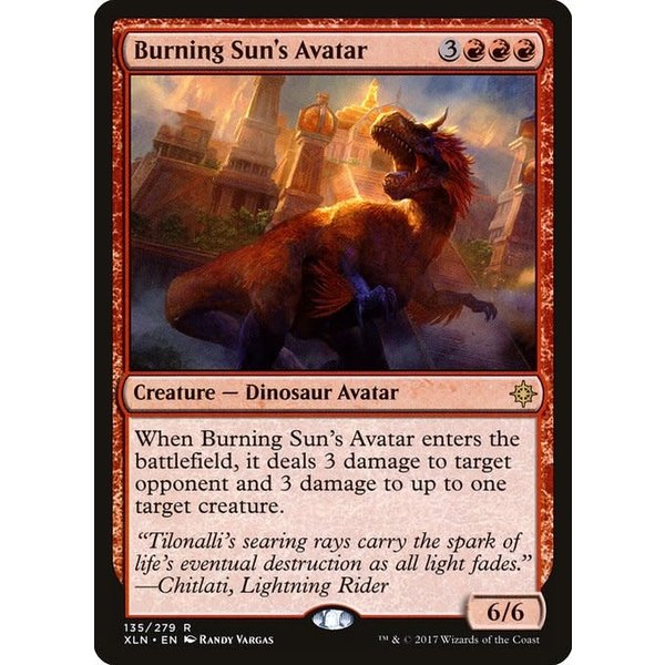Magic: The Gathering Burning Sun's Avatar (135) Lightly Played