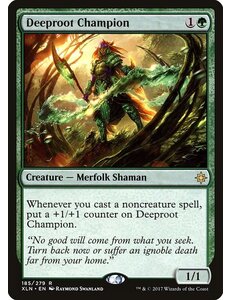 Magic: The Gathering Deeproot Champion (185) Lightly Played
