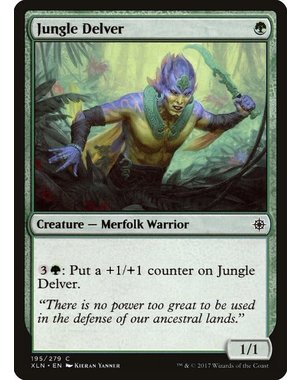 Magic: The Gathering Jungle Delver (195) Lightly Played