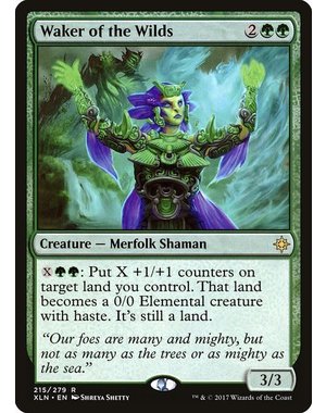 Magic: The Gathering Waker of the Wilds (215) Lightly Played