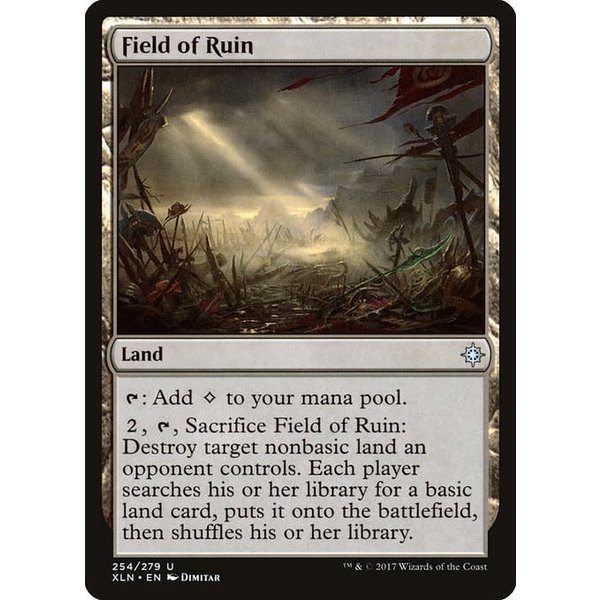 Magic: The Gathering Field of Ruin (254) Lightly Played Foil