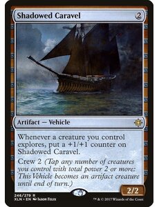 Magic: The Gathering Shadowed Caravel (246) Lightly Played