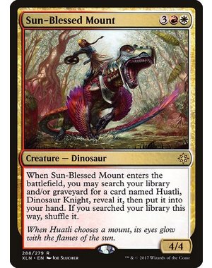 Magic: The Gathering Sun-Blessed Mount (288) Lightly Played