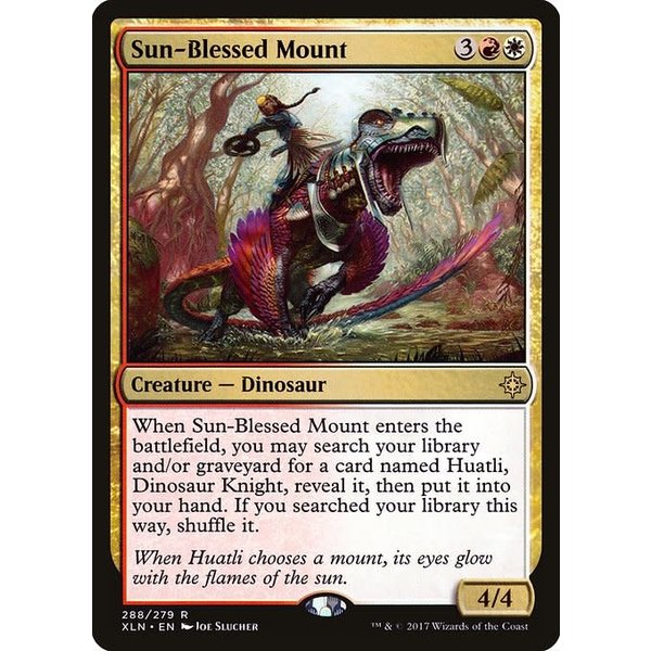 Magic: The Gathering Sun-Blessed Mount (288) Lightly Played