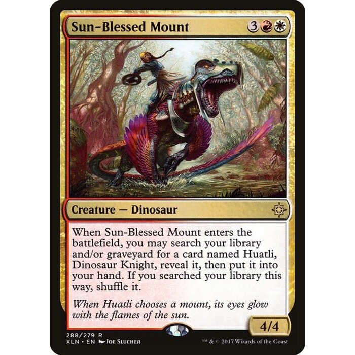 Magic: The Gathering Sun-Blessed Mount (288) Lightly Played