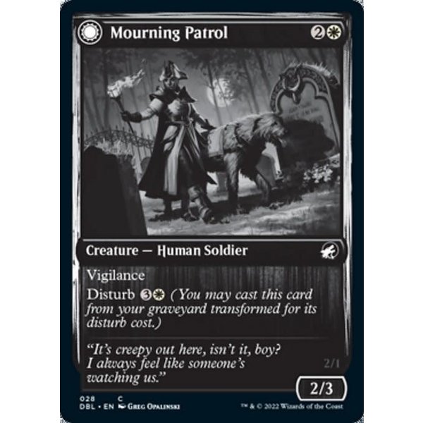 Magic: The Gathering Mourning Patrol (028) Near Mint