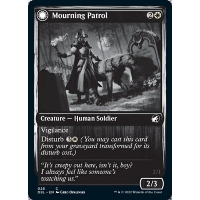 Magic: The Gathering Mourning Patrol (028) Near Mint