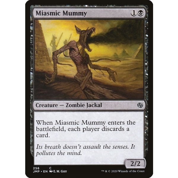 Magic: The Gathering Miasmic Mummy (256) Near Mint