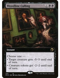 Magic: The Gathering Bloodline Culling (Extended Art) (343) Lightly Played