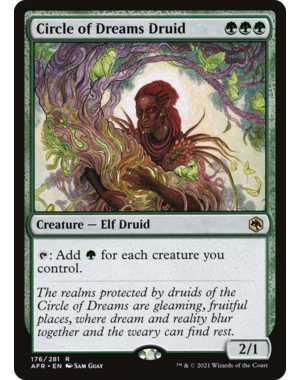 Magic: The Gathering Circle of Dreams Druid (176) Lightly Played