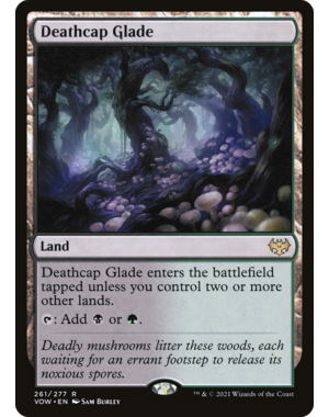Magic: The Gathering Deathcap Glade (261) Lightly Played