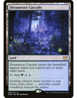 Magic: The Gathering Dreamroot Cascade (262) Lightly Played
