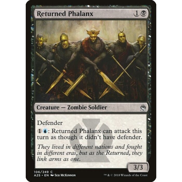 Magic: The Gathering Returned Phalanx (106) Lightly Played Foil
