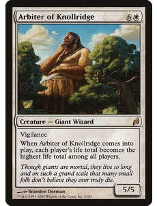 Magic: The Gathering Arbiter of Knollridge (002) Moderately Played