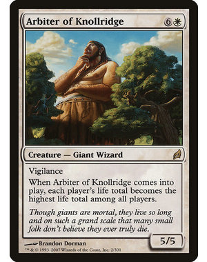 Magic: The Gathering Arbiter of Knollridge (002) Moderately Played