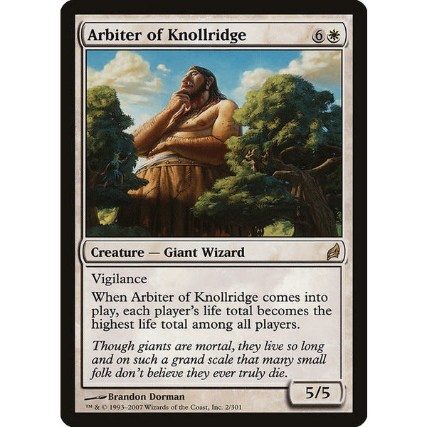 Magic: The Gathering Arbiter of Knollridge (002) Moderately Played