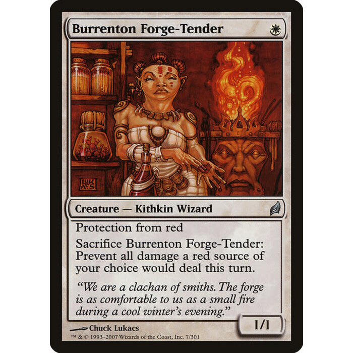 Magic: The Gathering Burrenton Forge-Tender (007) Moderately Played