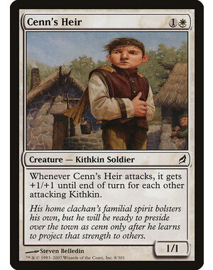Magic: The Gathering Cenn's Heir (008) Moderately Played