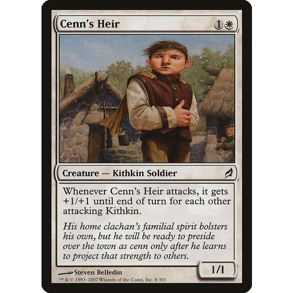 Magic: The Gathering Cenn's Heir (008) Moderately Played