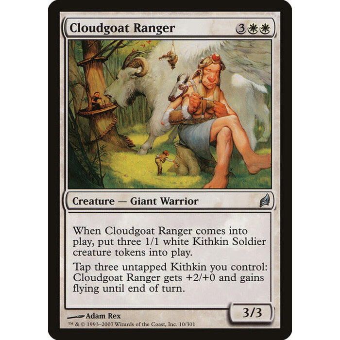 Magic: The Gathering Cloudgoat Ranger (010) Moderately Played