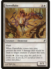 Magic: The Gathering Dawnfluke (012) Moderately Played