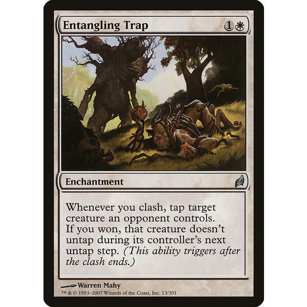 Magic: The Gathering Entangling Trap (013) Moderately Played