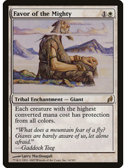 Magic: The Gathering Favor of the Mighty (014) Moderately Played