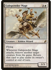 Magic: The Gathering Galepowder Mage (015) Moderately Played
