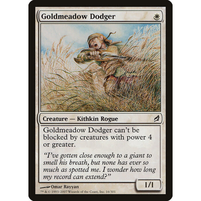 Magic: The Gathering Goldmeadow Dodger (016) Moderately Played