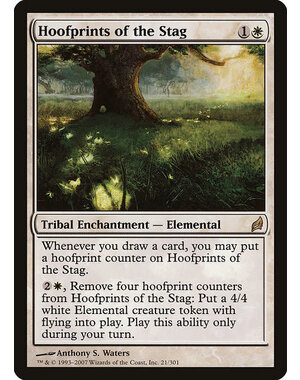 Magic: The Gathering Hoofprints of the Stag (021) Moderately Played