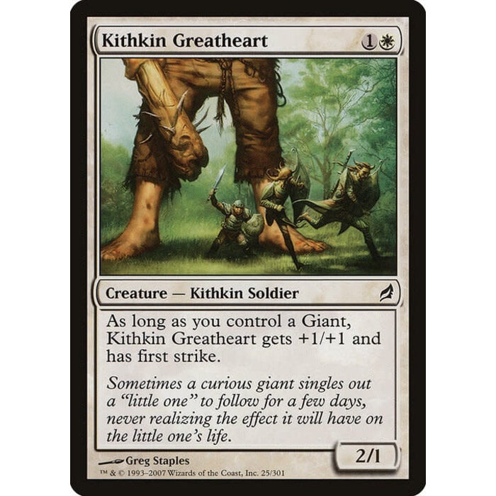 Magic: The Gathering Kithkin Greatheart (025) Moderately Played
