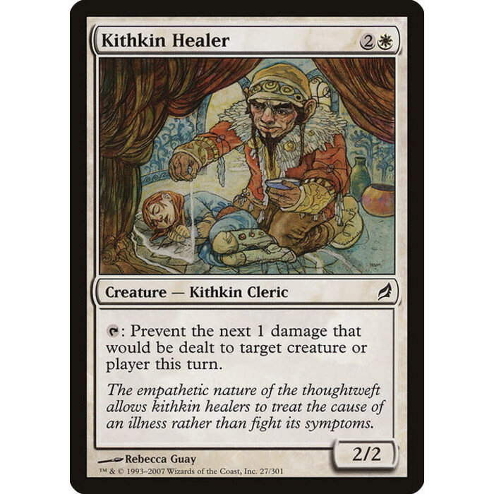 Magic: The Gathering Kithkin Healer (027) Moderately Played