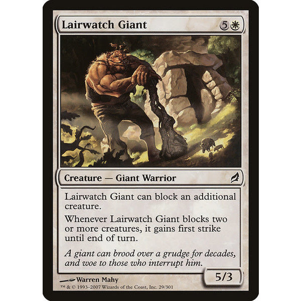 Magic: The Gathering Lairwatch Giant (029) Moderately Played