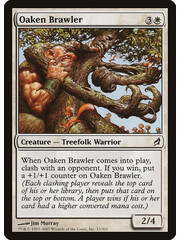 Magic: The Gathering Oaken Brawler (033) Moderately Played