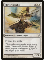 Magic: The Gathering Plover Knights (035) Moderately Played