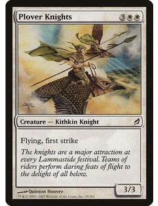 Magic: The Gathering Plover Knights (035) Moderately Played
