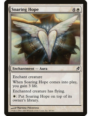 Magic: The Gathering Soaring Hope (040) Moderately Played