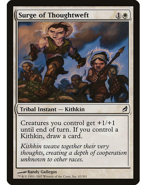 Magic: The Gathering Surge of Thoughtweft (043) Moderately Played