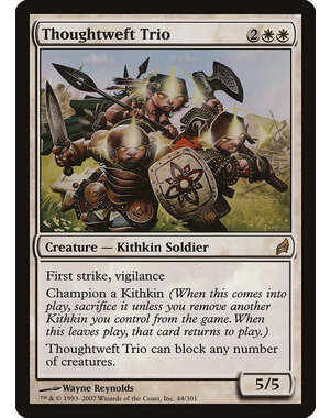 Magic: The Gathering Thoughtweft Trio (044) Moderately Played