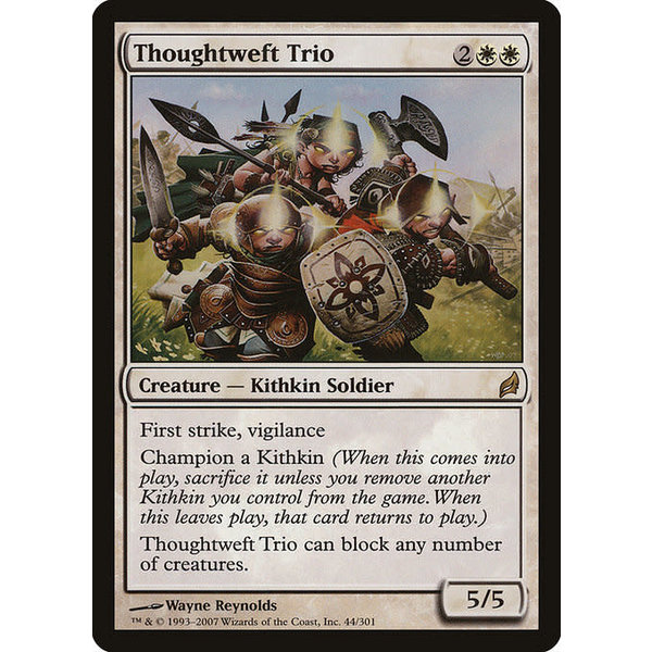 Magic: The Gathering Thoughtweft Trio (044) Moderately Played